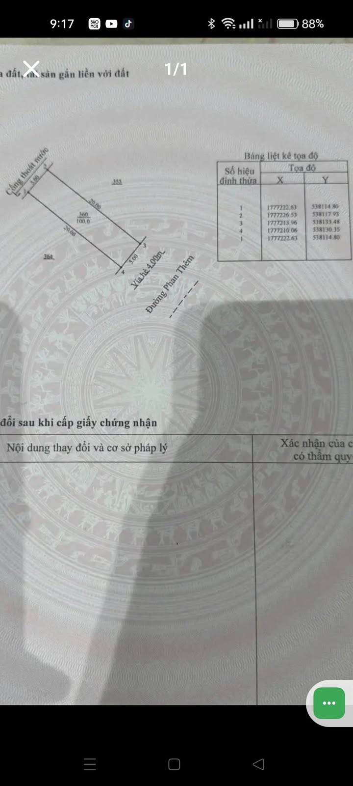 Đất tái định cư Hòa Khánh Đà Nẵng 100m² giá 2 tỷ - Hướng Đông Nam đẹp