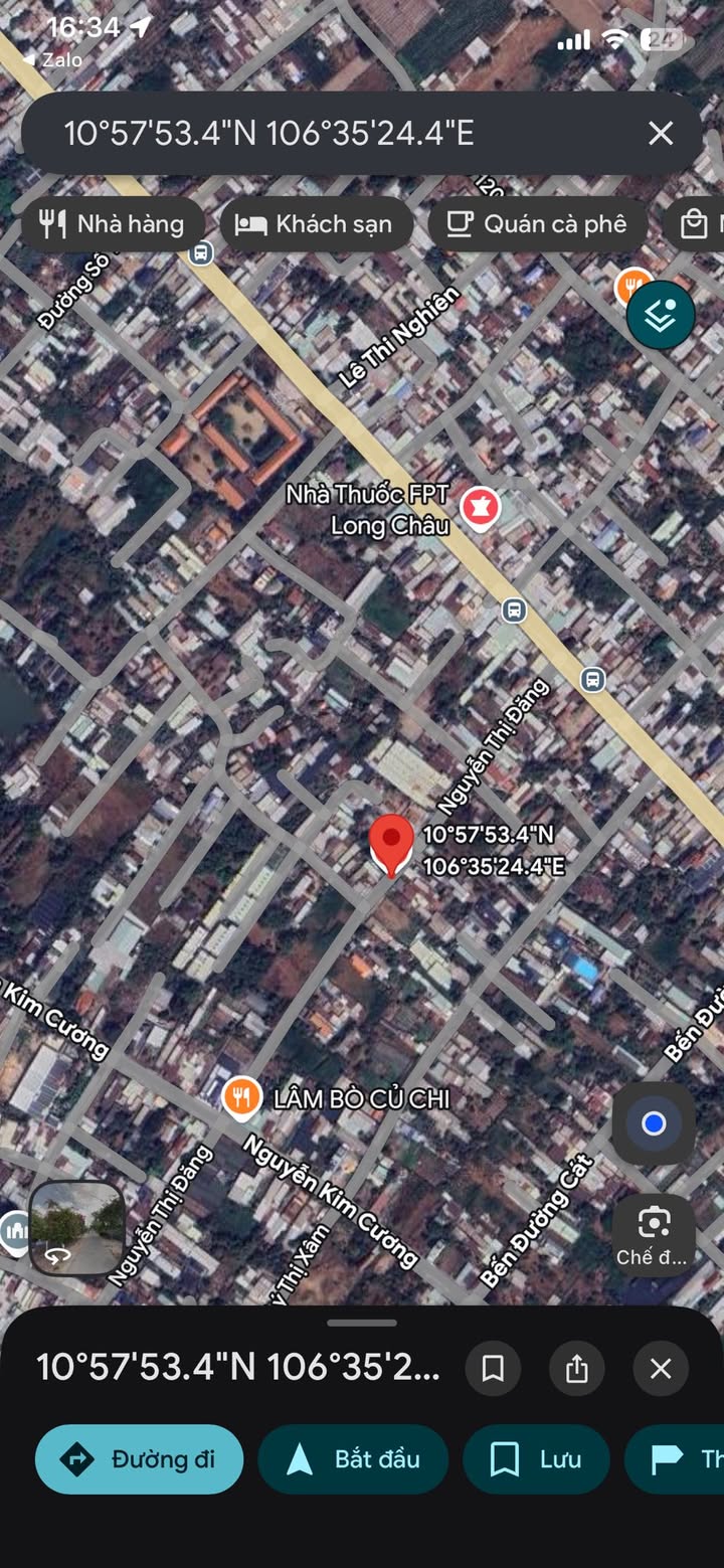 Đất nền tại Củ Chi 125m² giá 2.45 tỷ - Mặt tiền đường Nguyễn Thị Đặng!