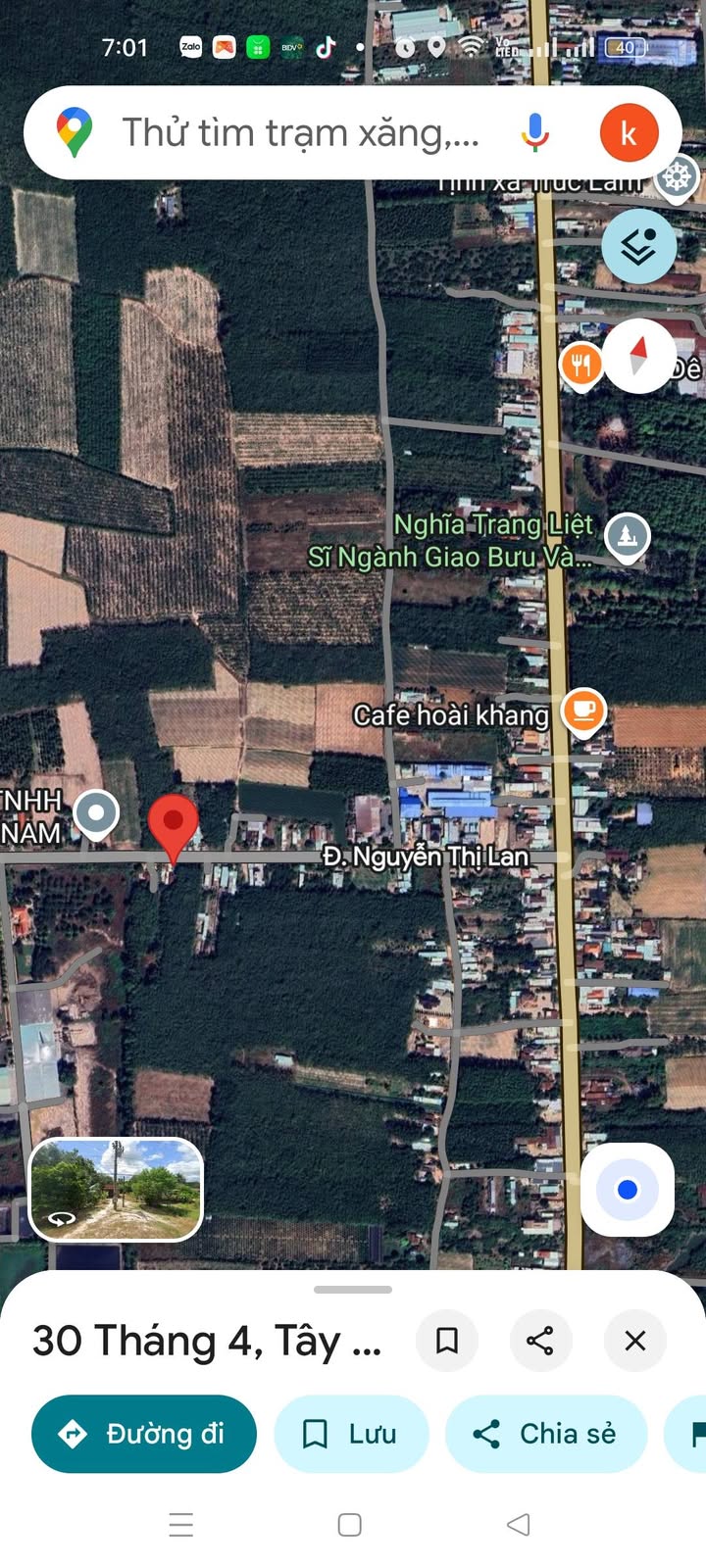 Đất nền Tân Biên Tây Ninh 2400m² giá chỉ 2.4 tỷ - Cơ hội đầu tư tuyệt vời!