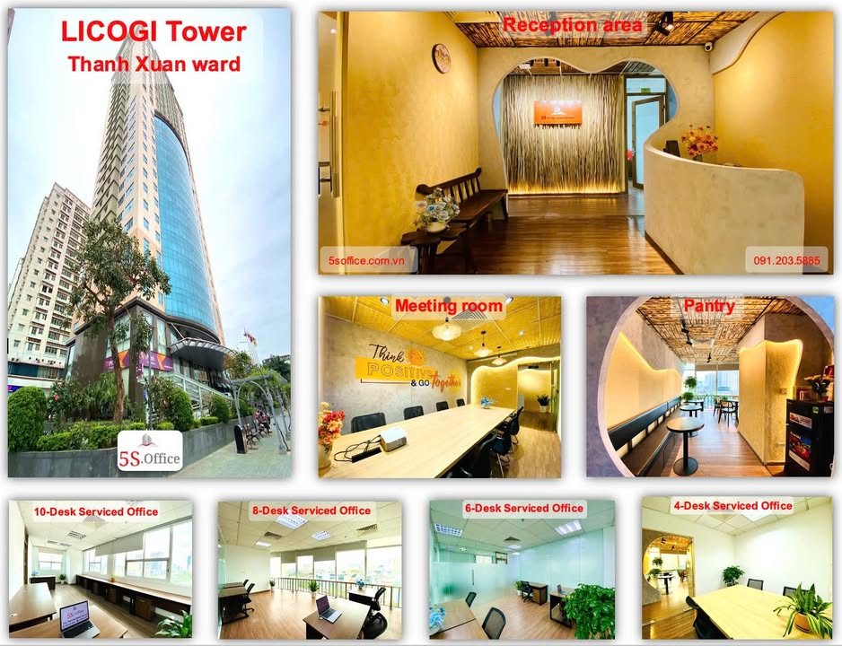 Văn phòng cho thuê tại Tòa Licogi 13, Thanh Xuân - Giá ưu đãi và nhiều tiện ích hấp dẫn!