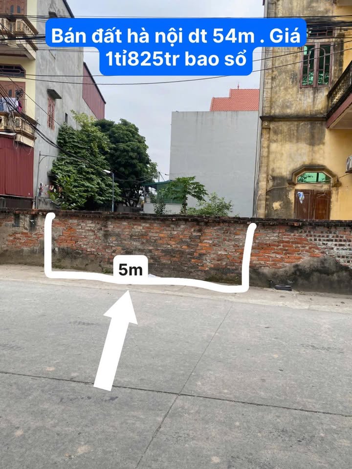Đất ở Phú Lương Hà Đông 54m² giá 1.825 tỷ - Tiềm năng sinh lời cao!