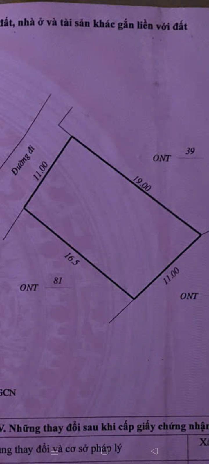 Đất thổ cư Phước Hiệp Tuy Phước 187m² giá 6xx triệu - Đường ô tô tới nơi!