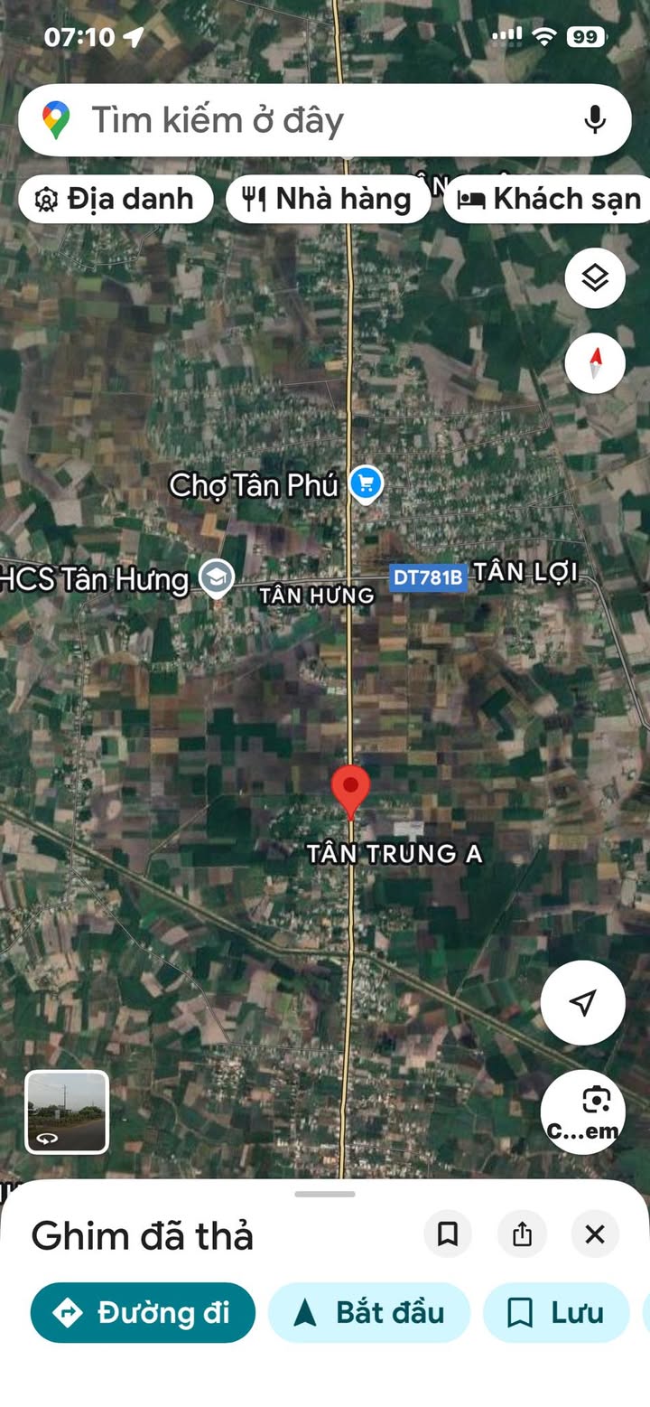 Đất nền Tân Hưng, Tân Châu, Tây Ninh 300m² chỉ 175 triệu - Cơ hội đầu tư tuyệt vời!
