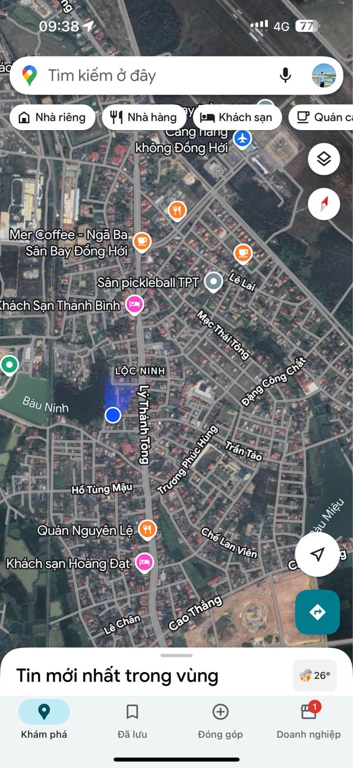 Đất nền Lộc Ninh Đồng Hới 128m² chỉ 1 tỷ - Cơ hội đầu tư hấp dẫn!