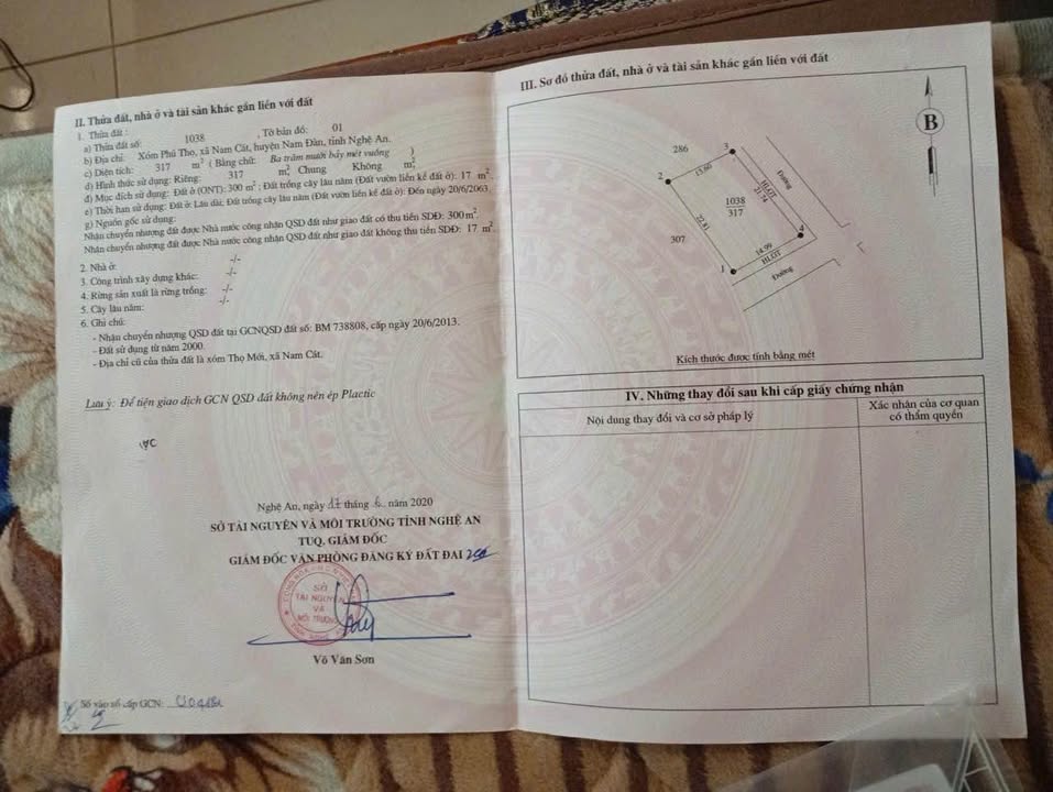 Đất nền xóm Phú Thọ, xã Nam Cát, 175m² - Vị trí đắc địa, giao thông thuận tiện!