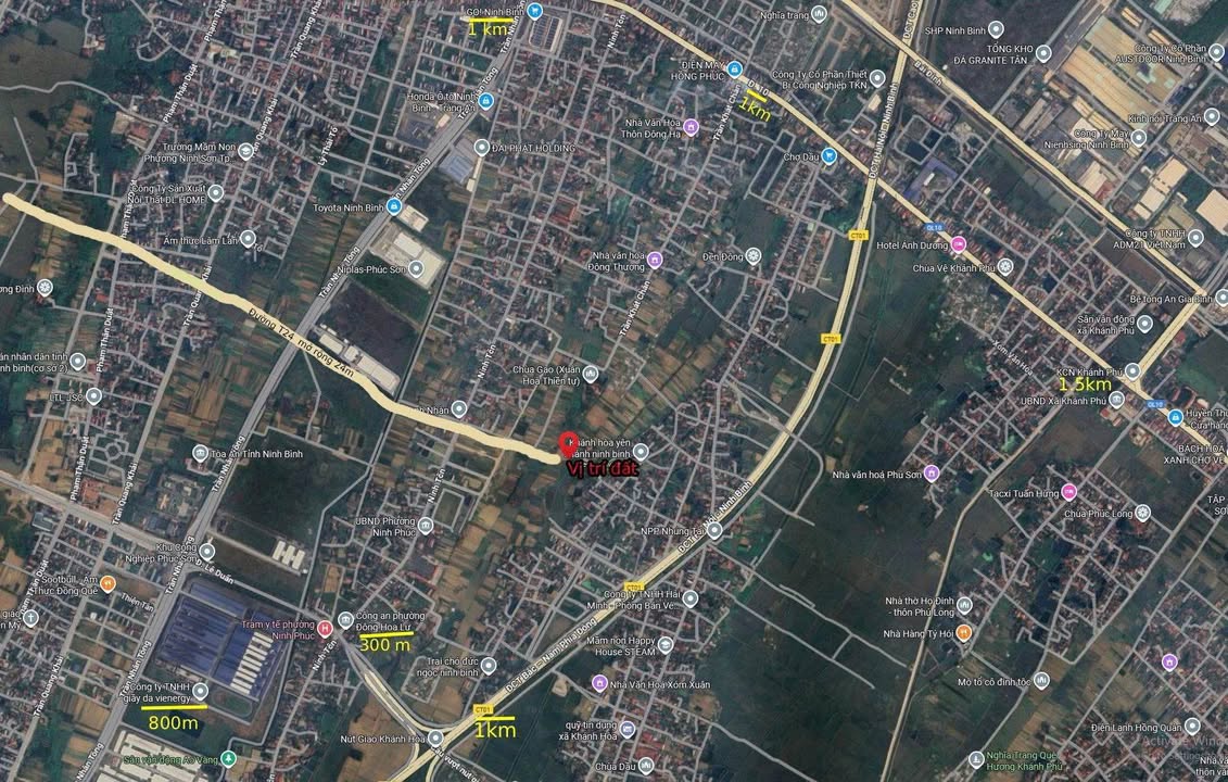 Đất nền Ninh Phúc 160m² - Cơ hội đầu tư tuyệt vời!