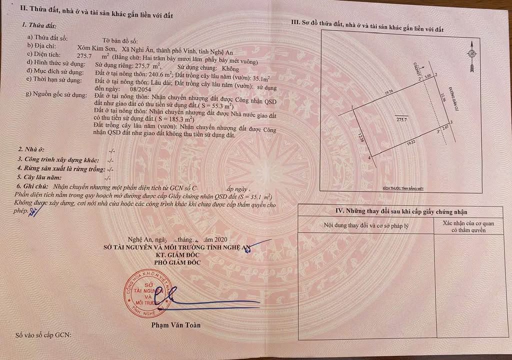 Đất nền 275m² mặt đường Nghĩa Sơn, Nghi Ân chỉ 5.82 tỷ - Cơ hội đầu tư tuyệt vời!