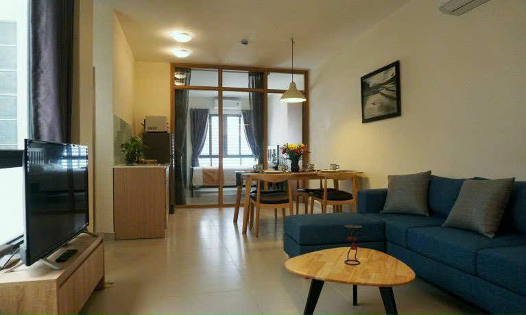 Căn hộ cho thuê Quận 1 - 1PN, không gian sống yên tĩnh và sáng thoáng