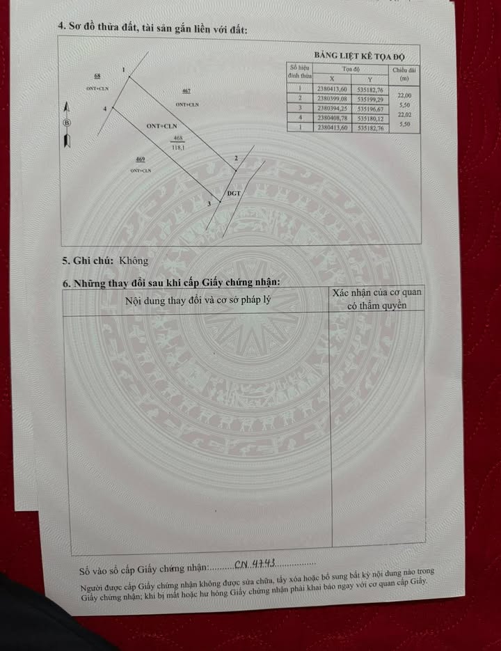 Đất nền xã Thanh Ba Phú Thọ 121m² giá 250 triệu - Cơ hội đầu tư hấp dẫn!