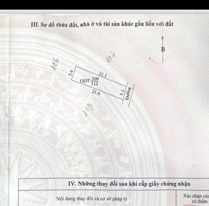 Đất nền Ngọc Quỳnh, Hưng Yên 112m² giá 300 triệu - Mặt tiền nở hậu đẹp!