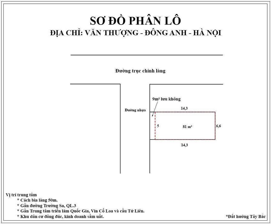 Đất nền Văn Thượng, Xuân Canh 80.92m² - Cơ hội đầu tư tuyệt vời!