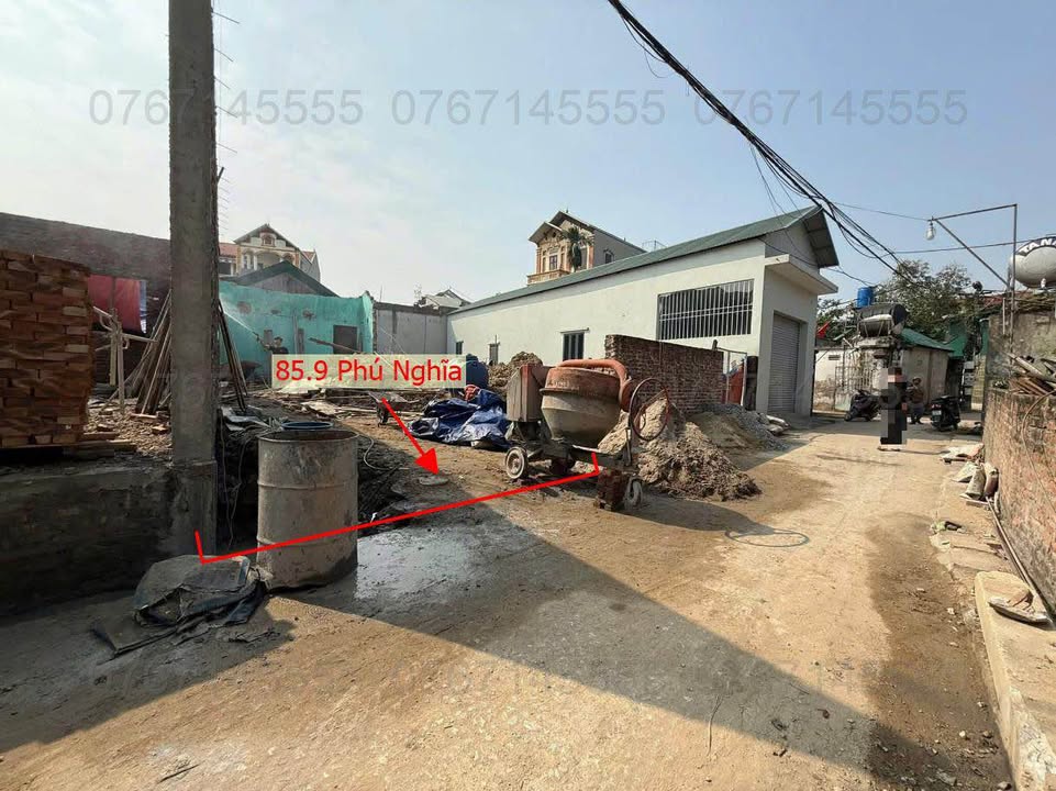 Đất nền Phú Hữu 2 - Phú Nghĩa 85.9m² giá 4 tỷ - Sổ đỏ chính chủ, ô tô vào tận nơi!