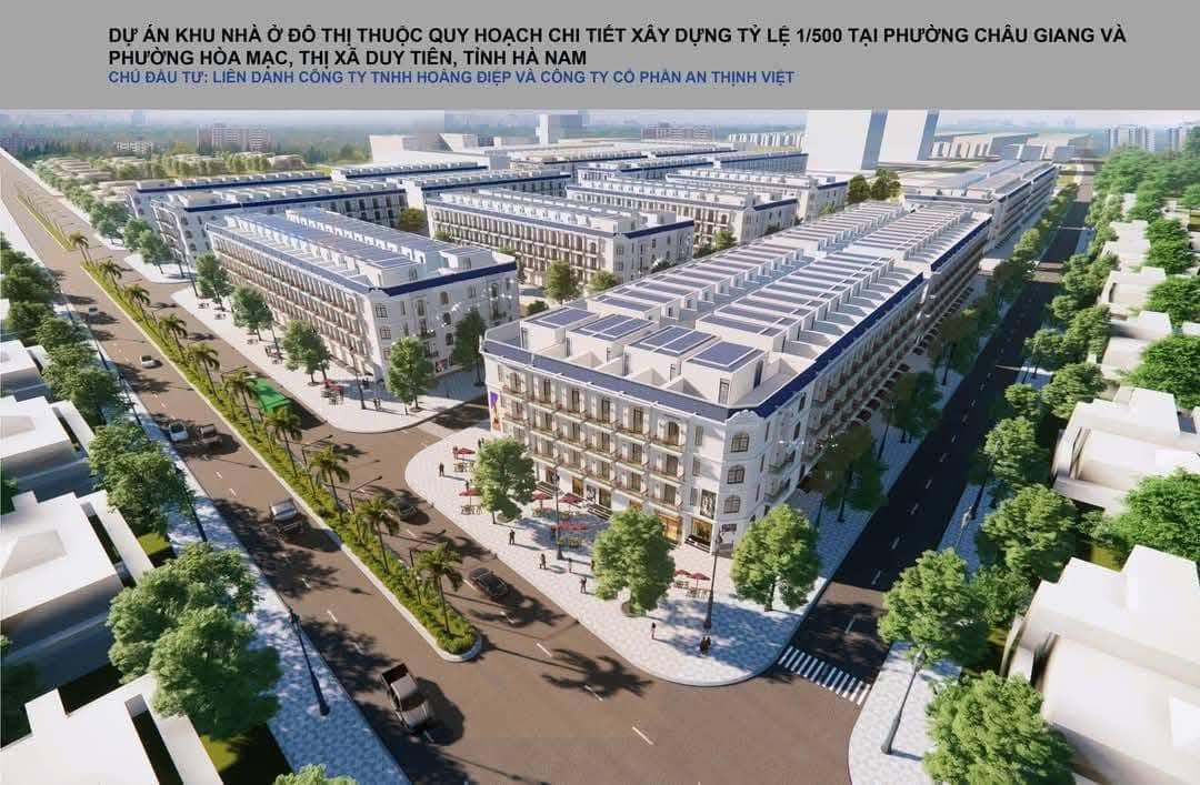 Đất nền Hoàng Điệp Duy Tiên 157.5m² giá thỏa thuận - Đầu tư sinh lời ngay!