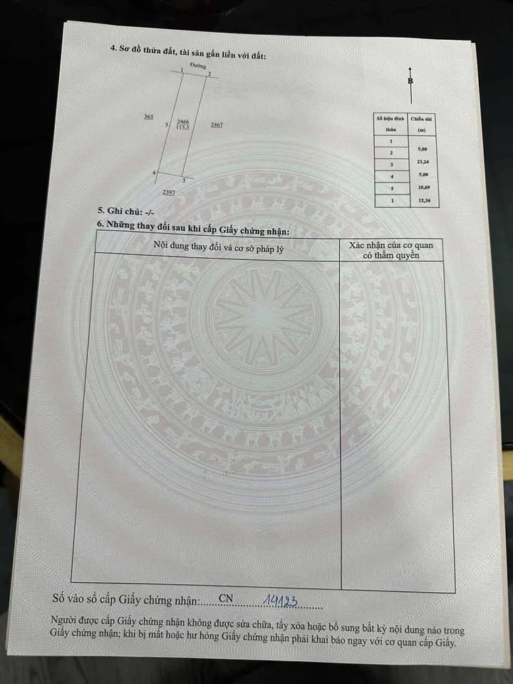 Lô đất Nam Giang 115,5m² giá 1,8 tỷ - Đường ô tô tránh nhau thoải mái!