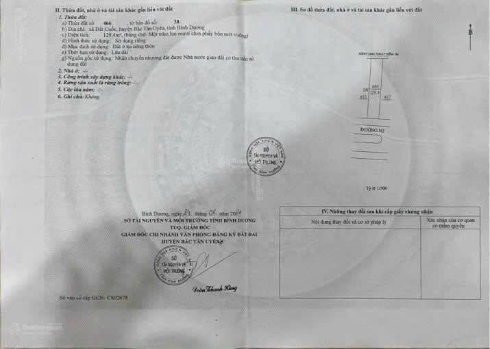 Nhà cấp 4 Đất Cuốc, Tân Uyên 129m² giá 2.45 tỷ - Kinh doanh sầm uất ngay chợ!