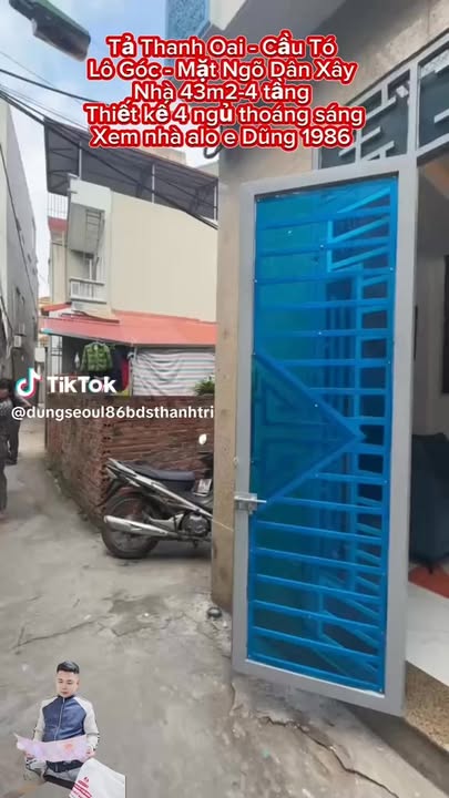 Nhà phố Tả Thanh Oai, Thanh Trì 43m² giá 4.99 tỷ - Thiết kế 4 phòng ngủ, ô tô tránh!