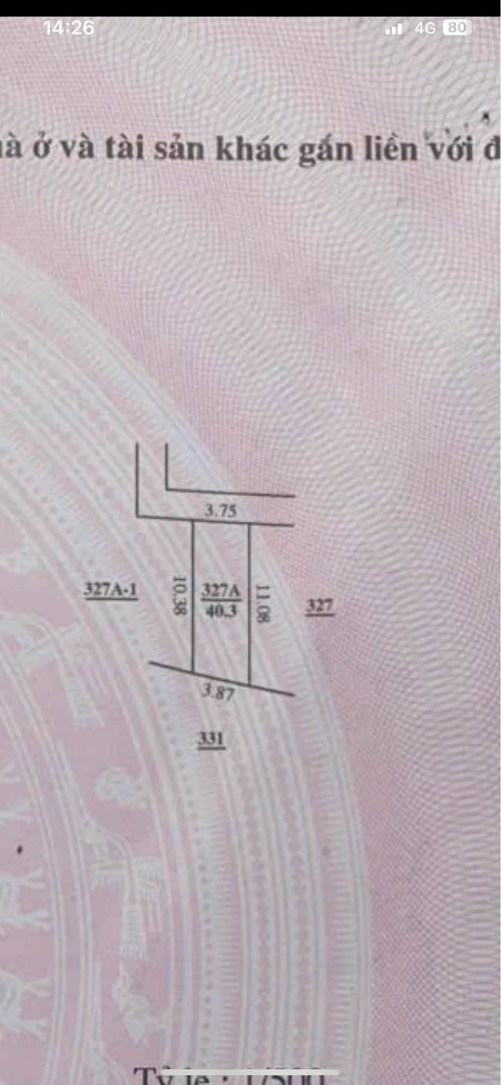 Đất Biên Giang Hà Đông 40m² giá 2,9 tỷ - Đường ô tô, sổ đỏ chính chủ!