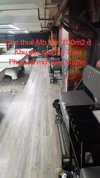 Mặt bằng cho thuê Tân Triều 200m² - An ninh đảm bảo, chỗ để xe thoải mái!