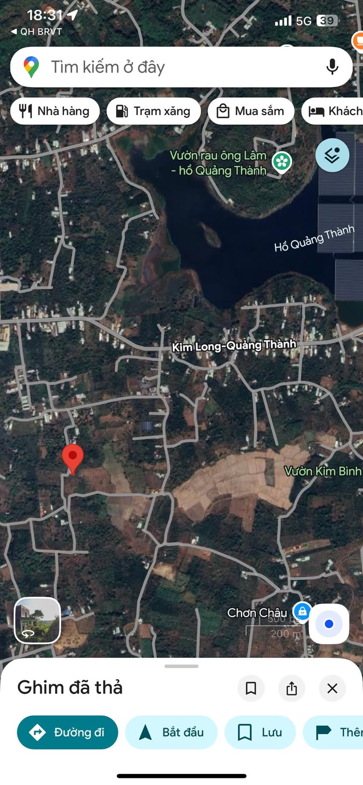 Đất nền 12000m² Bàu Chinh, Châu Đức - Giá 9.5 tỷ, đầu tư sinh lời tốt!