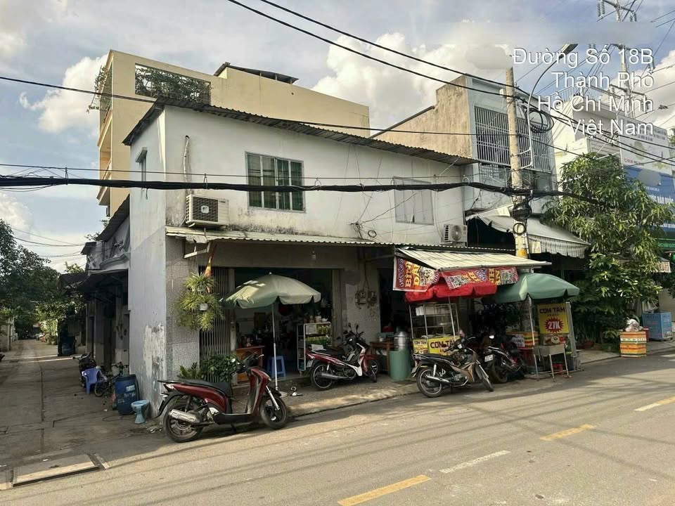 Nhà góc 2 mặt tiền đường 18B Bình Tân 172m² giá 15.99 tỷ - Vừa ở vừa kinh doanh!