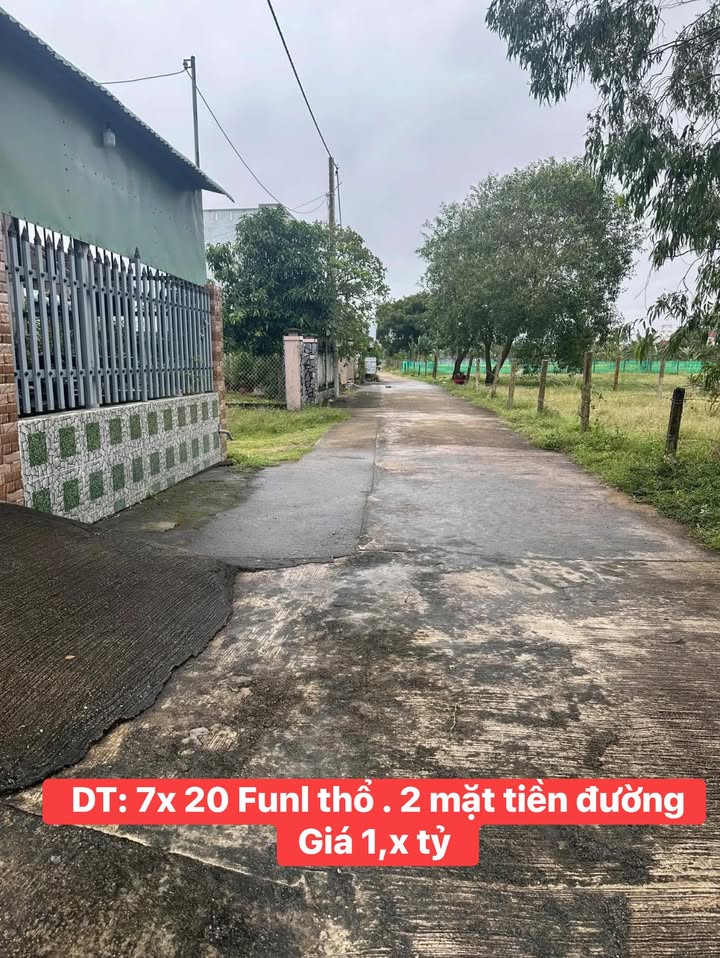 Đất thổ cư Hòa Hiệp Bắc, TX Đông Hòa 140m² - Vị trí đắc địa, kinh doanh sầm uất!