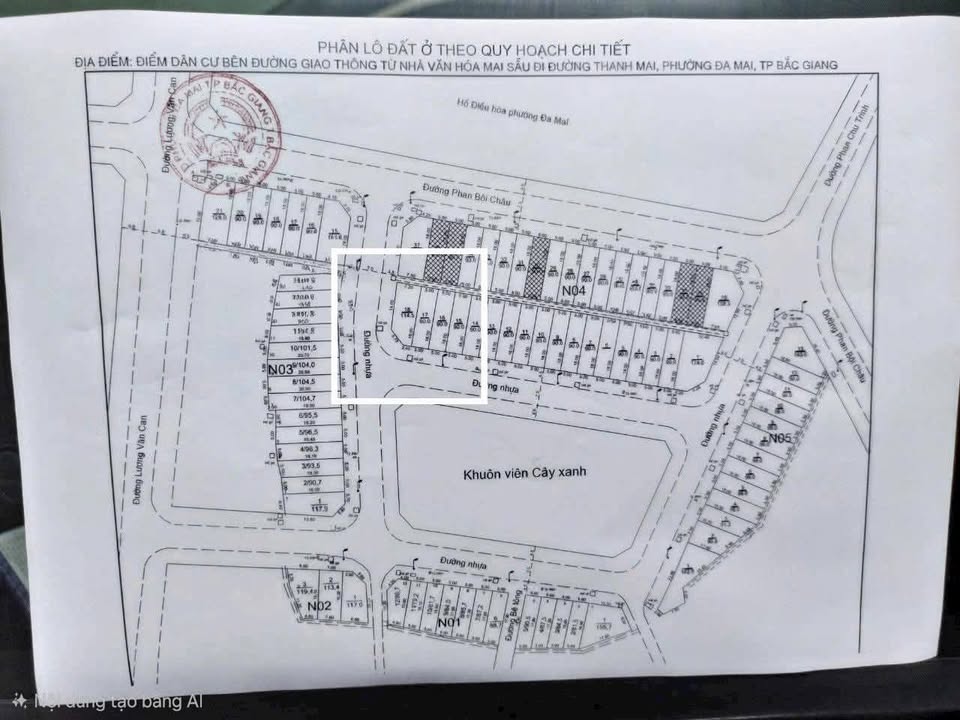 Đất nền góc Đa Mai 114.5m² giá 4 tỷ - Sát hồ ủy ban, đầu tư sinh lời!