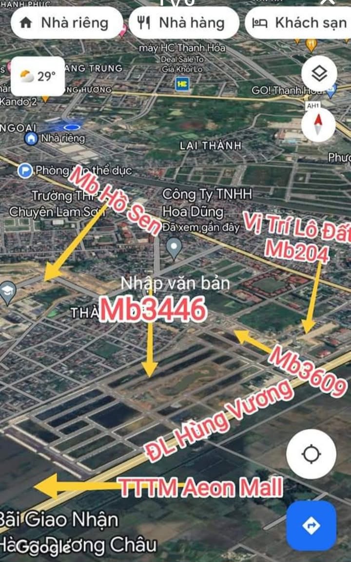 Lô Đất Nguyễn Thị Định Thanh Hóa 125m² - Vị trí đắc địa, giá tốt!