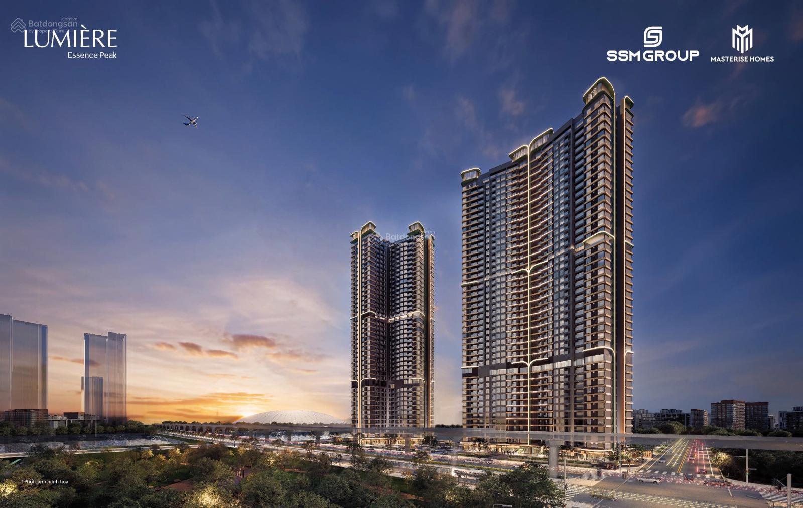 Chung cư Lumière Essence Peak Đông Anh 45m² giá 6.66 tỷ - Đẳng cấp quốc tế sát hồ Thiên Nga!
