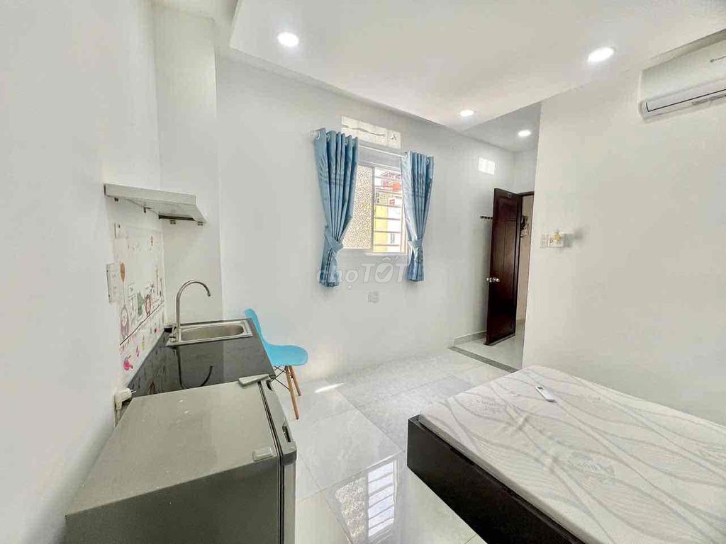 Căn hộ studio Hoàng Sa Tân Định 30m² giá 4.9 triệu - Full nội thất cao cấp