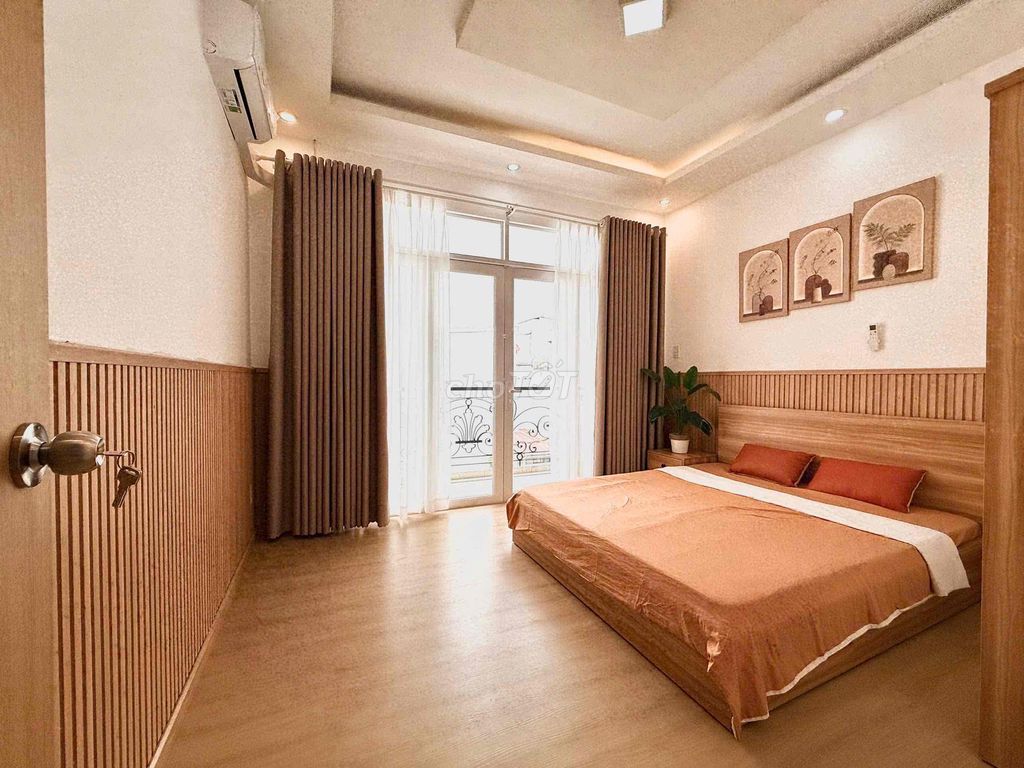 Căn hộ 1 phòng ngủ Xóm Chiếu Quận 4 50m² giá 8.5 triệu - Nội thất đầy đủ, yên tĩnh!