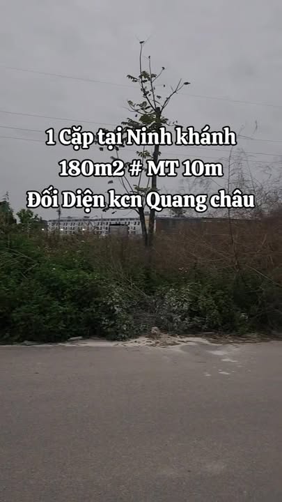 Đất nền Nếnh, Việt Yên 180m² giá 12 tỷ - Cơ hội đầu tư hấp dẫn!