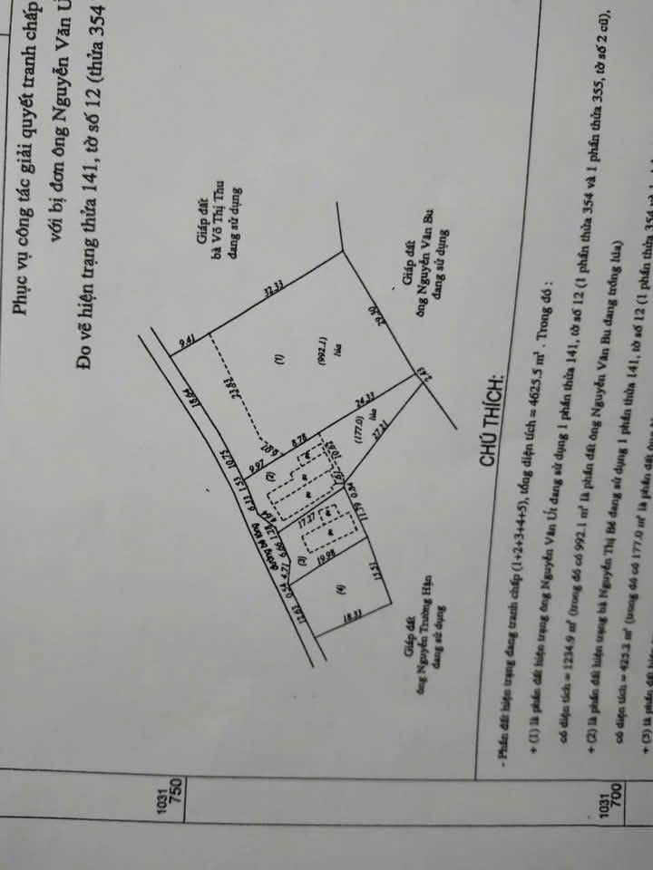 Đất nền ấp Béc Hen Nhỏ, xã Long Thạnh, 928m² giá 725 triệu - Cơ hội đầu tư hấp dẫn!