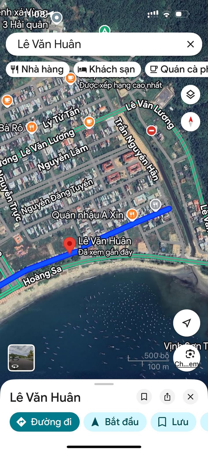 Đất nền đường Lê Văn Huân, Thọ Quang, Sơn Trà, Đà Nẵng 180m² giá 20 tỷ - Đầu tư sinh lời ngay!