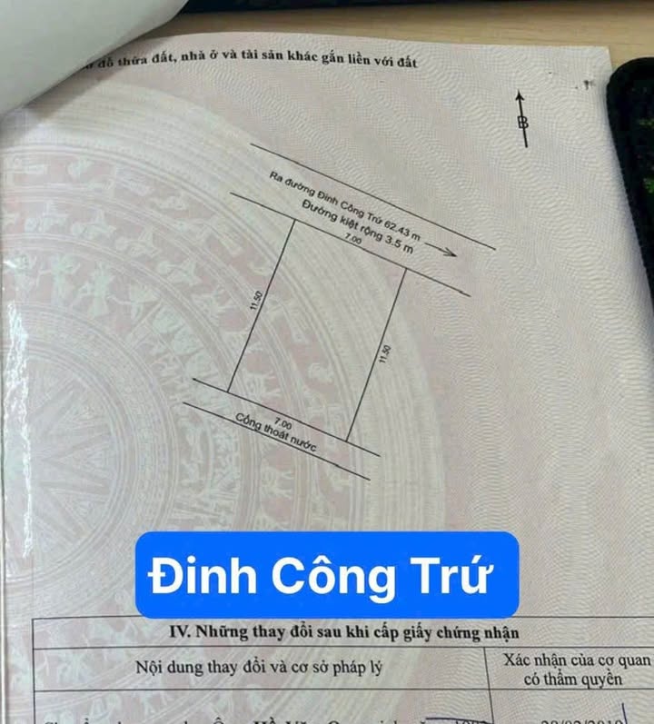 Đất kiệt 3m5 Đinh Công Trứ, Sơn Trà 80m² giá 4.8 tỷ - Cơ hội đầu tư tuyệt vời!