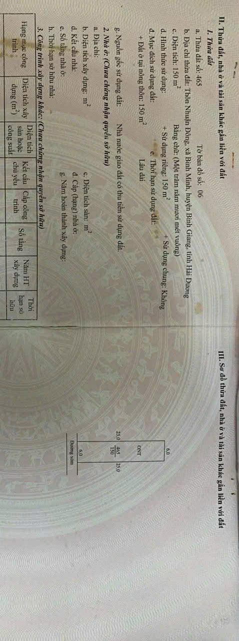 Đất nền Nhuận Đông, xã Thái Minh 150m² - Pháp lý rõ ràng, giá tốt!