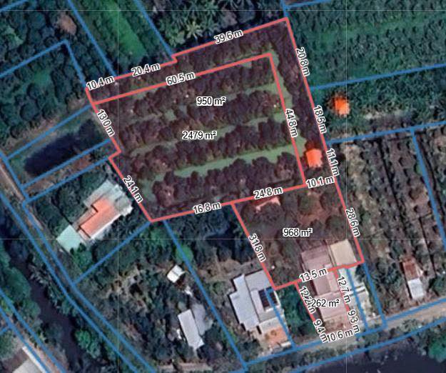 Đất vườn An Nhơn, Châu Thành, Đồng Tháp 4,6 công - Giá chỉ 5,6 tỷ, thương lượng nhẹ!