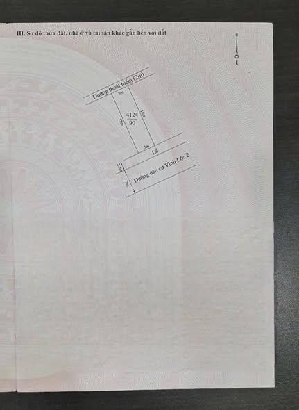 Đất mặt tiền đường Lam Sơn, xã Long Hiệp, Bến Lức 90m² giá 1.65 tỷ - Chính chủ bán gấp!