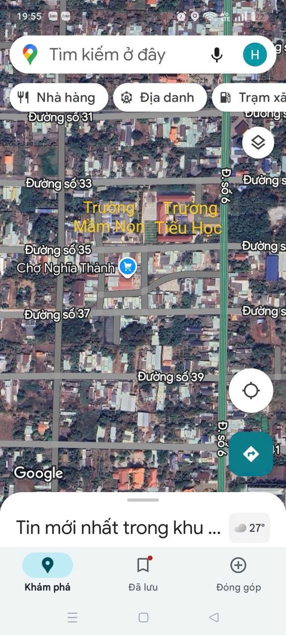 Đất Khu Dân Cư Đường Bàn Cờ Xã Nghĩa Thành 300m² giá 2.15 tỷ - Sổ Hồng Riêng, vị trí đắc địa!