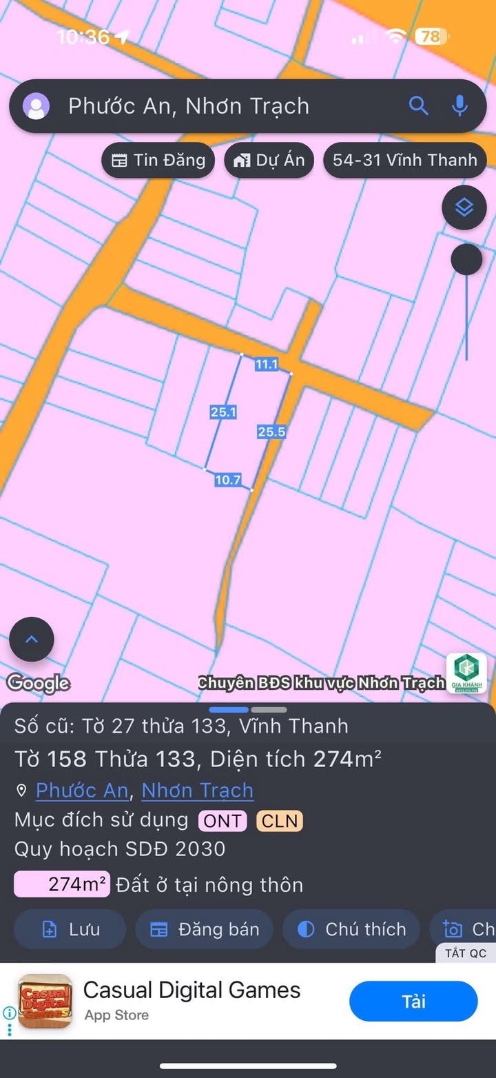 Đất nền Vĩnh Thanh Nhơn Trạch 97m² giá 1.7 tỷ - Lô góc 2 mặt tiền, cơ hội đầu tư tuyệt vời!