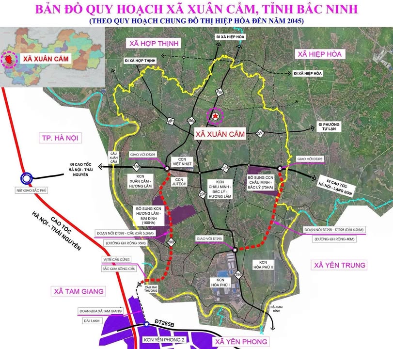 Lô đất thôn Thắng Lợi, Mai Đình, Hiệp Hòa 98.7m² giá 3 tỷ - Đầu tư sinh lời ngay!