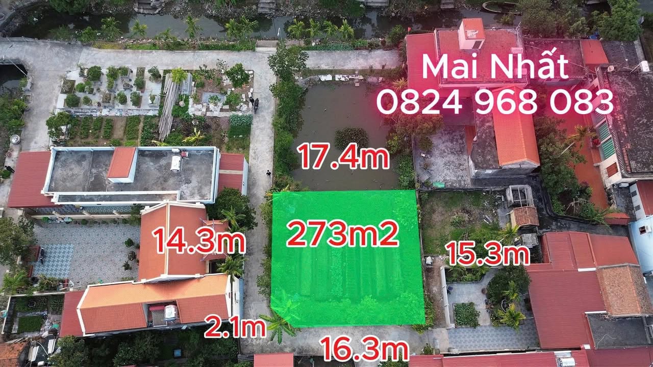 Đất nền Xuân Hưng 273m² giá 1.638 tỷ - Xây biệt thự nhà vườn ngay!