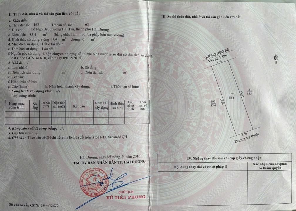 Đất nền mặt phố Ngô Bệ, Tân Hưng, 83m² giá 5.18 tỷ - Cơ hội đầu tư tuyệt vời!