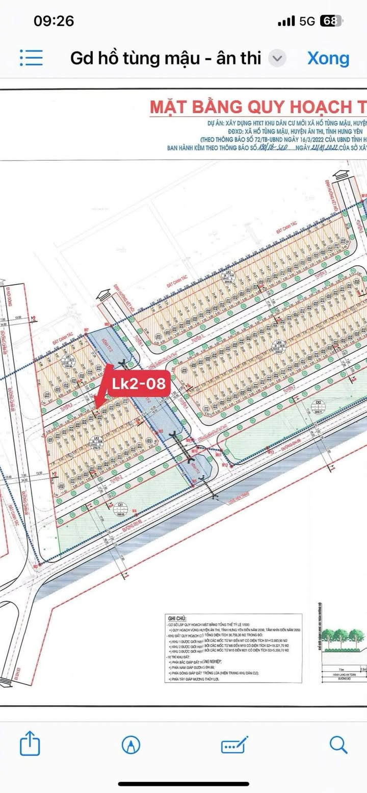 Đất nền dự án Hồ Tùng Mậu Ân Thi 100m² giá 1.91 tỷ - Cơ hội đầu tư hấp dẫn!