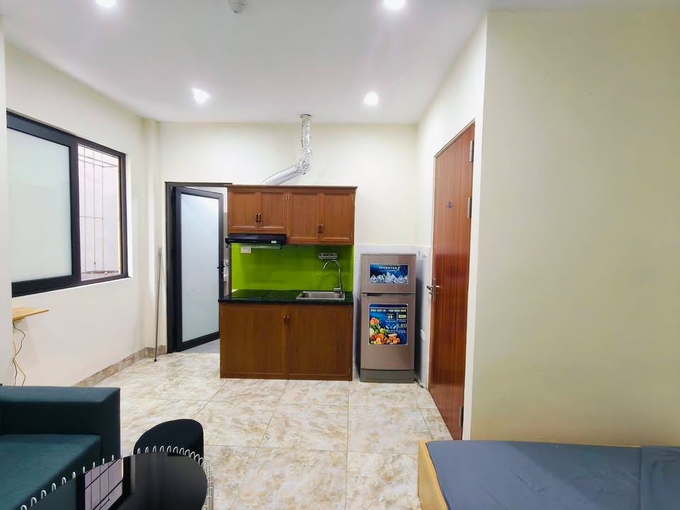 Phòng studio 77 Cầu Noi, Cổ Nhuế 25m² giá 4 triệu - An ninh tốt, đầy đủ nội thất!