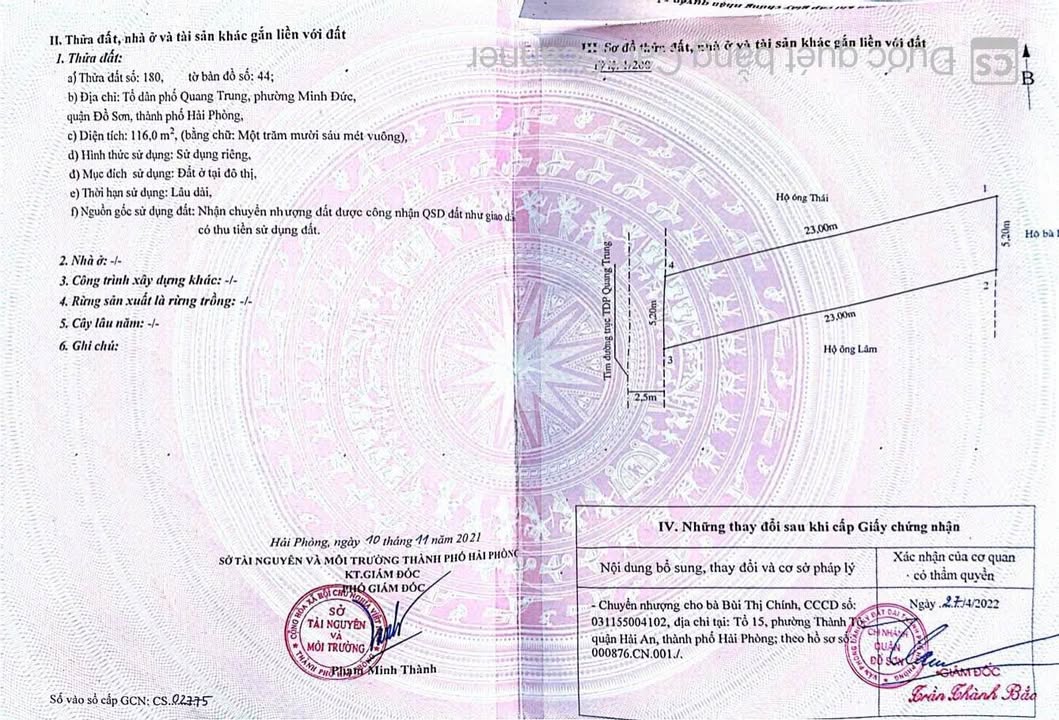 Đất nền Ngõ 171 Thượng Đức, Nam Đồ Sơn 116m² giá chỉ 2 tỷ - Cơ hội đầu tư tuyệt vời!