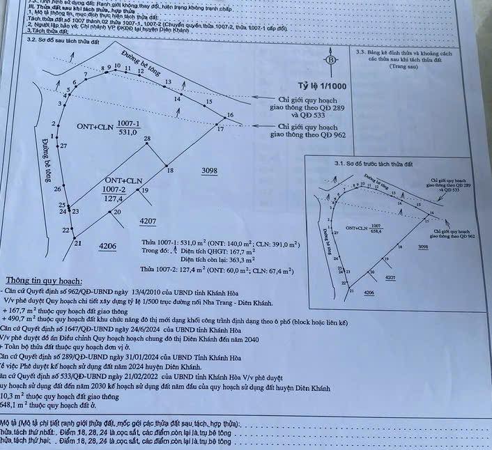 Bán đất hẻm ô tô Diên Toàn 127.4m² giá 2.548 tỷ - Sổ hồng chính chủ, thương lượng ngay!