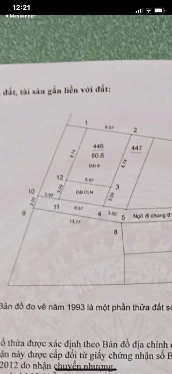 Đất nền Ngọc Thụy Long Biên 80m² giá thỏa thuận - Đầu tư tiềm năng cho xây nhà