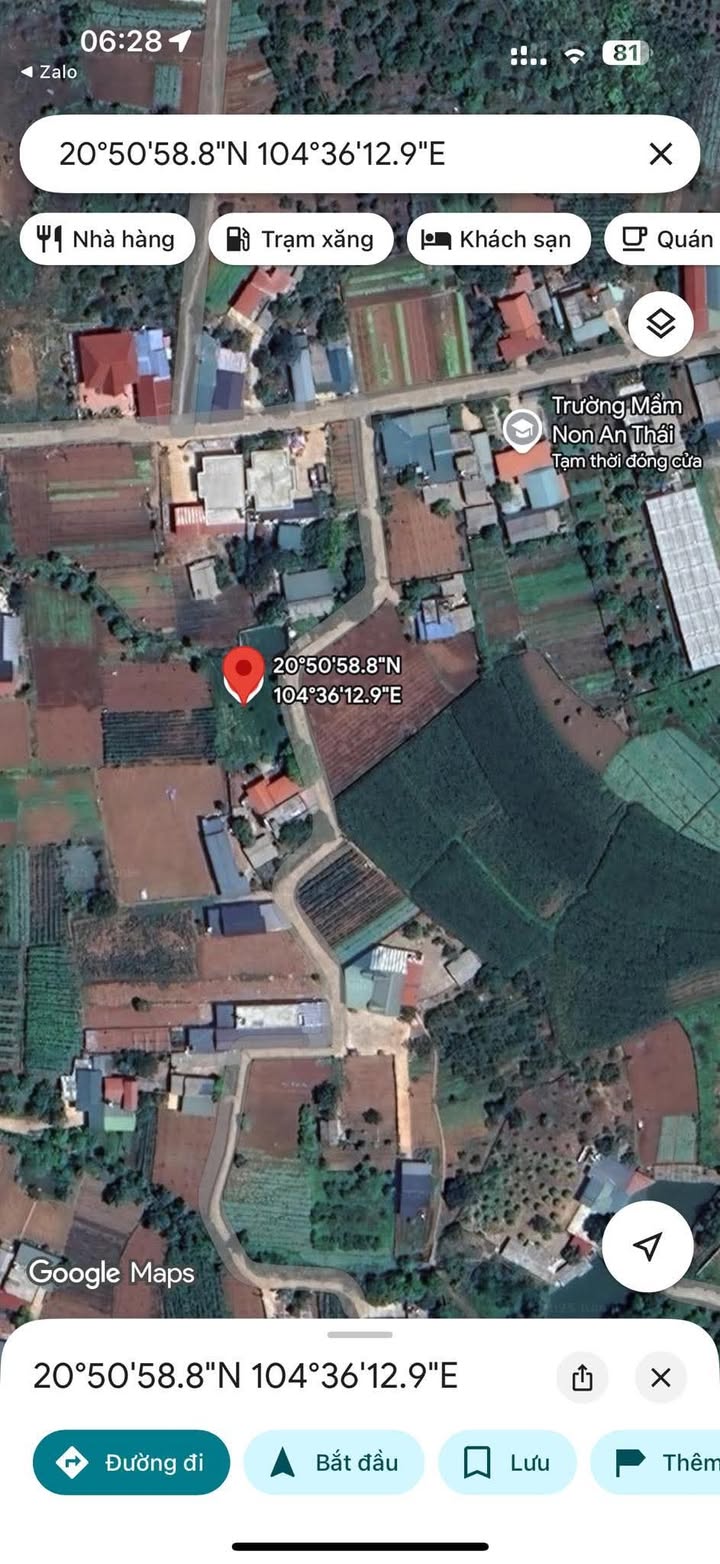 Đất thổ cư Mộc Châu 120m² giá 1.65 tỷ - Ô tô vào tận cửa!