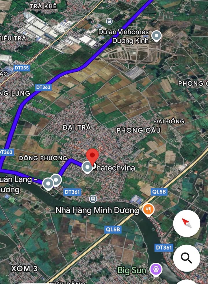 Lô đất mặt đường Lạng Côn 156m² giá 3.276 tỷ - Tiềm năng đầu tư lớn!