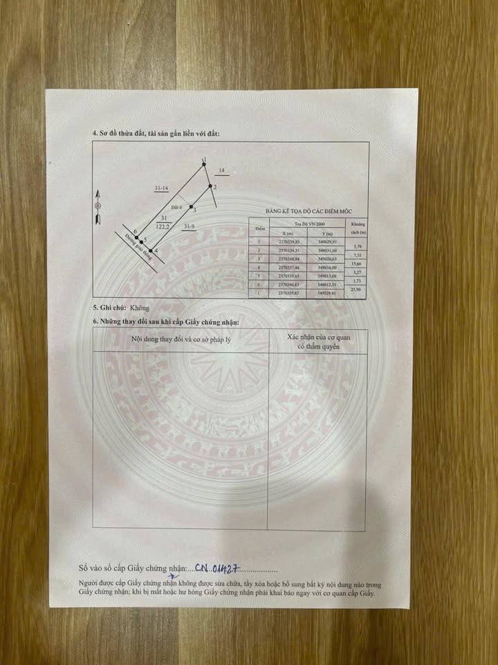 Đất nền xã Hà Lộc, Phú Thọ 100m² giá 600 triệu - Sổ hồng sang tên ngay!